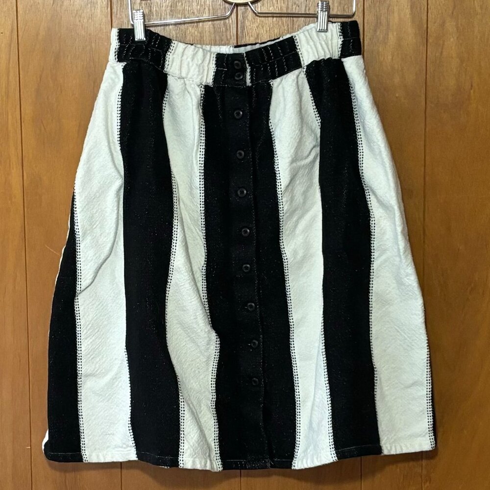 Ace & Jig Midi Skirt with Pockets - Piano Textile